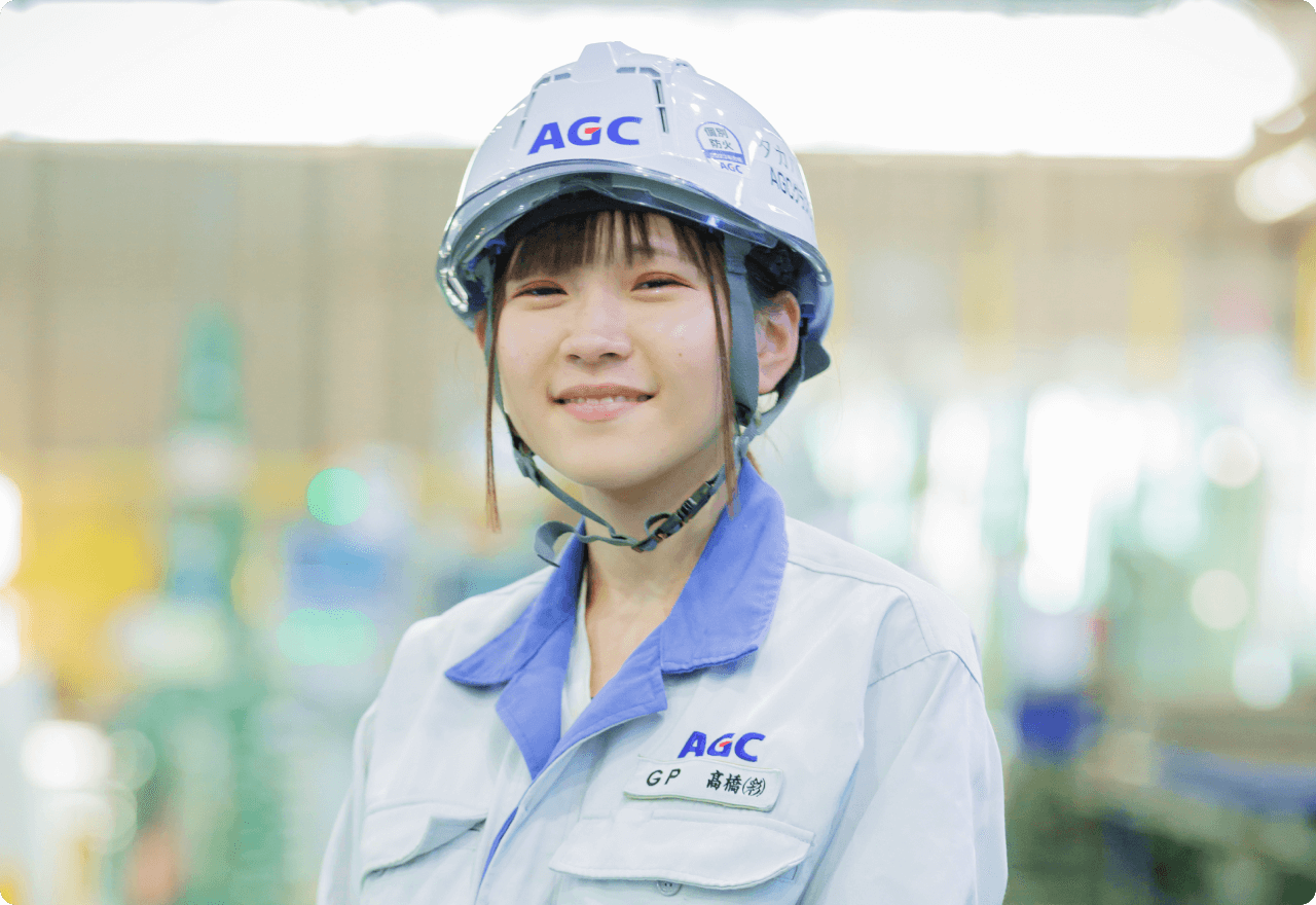 大衡工場 切断グループ 髙橋 彩花