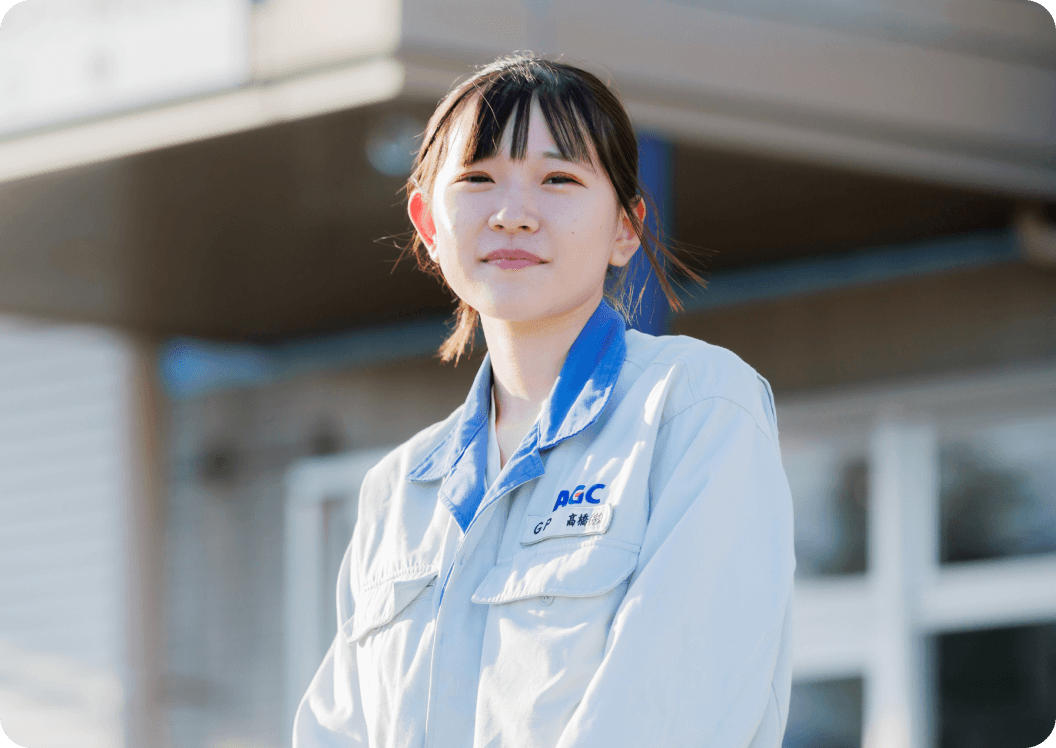 大衡工場 切断グループ 髙橋 彩花